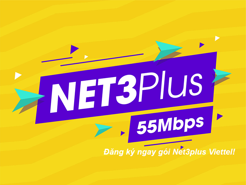 Đăng ký gói Net3plus Viettel