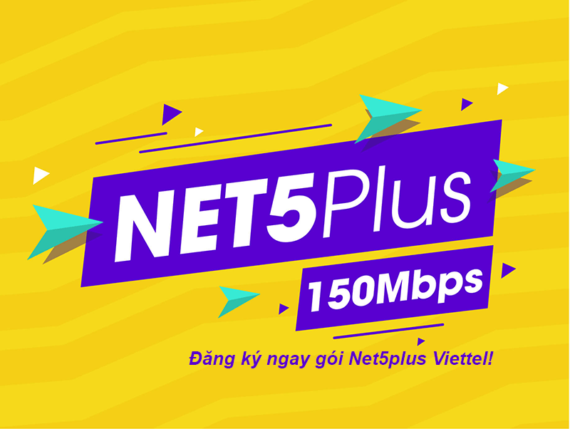 Gói Net5plus Viettel 