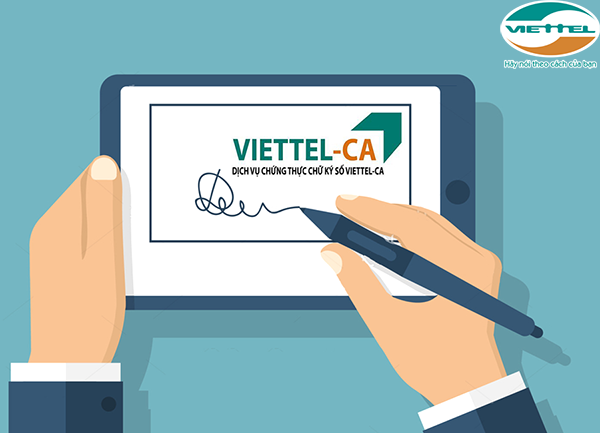 Dịch vụ chứng thực chữ ký số Viettel-CA