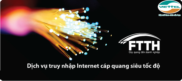 Dịch vụ FTTH đường truyền Internet cáp quang siêu tốc độ