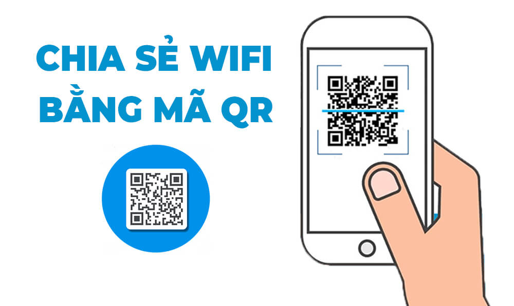 Cách kết nối Wifi bằng quét mã QR Code trên Iphone, Android hiệu quả!